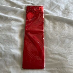 Red Thigh Highs w Bows in Size Small